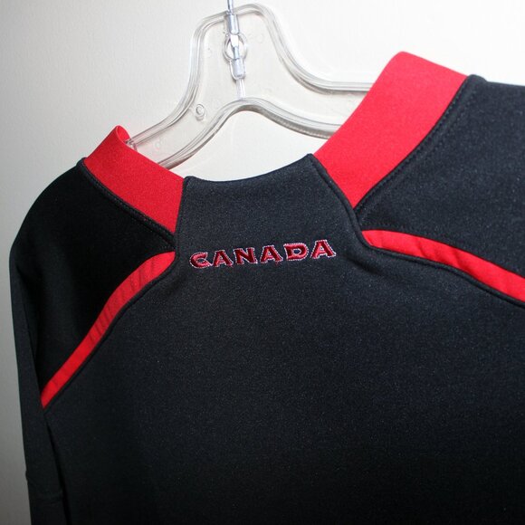 player issue? NIKE FIT THERMA Team Canada Hockey sweater training top shirt - Picture 9 of 10